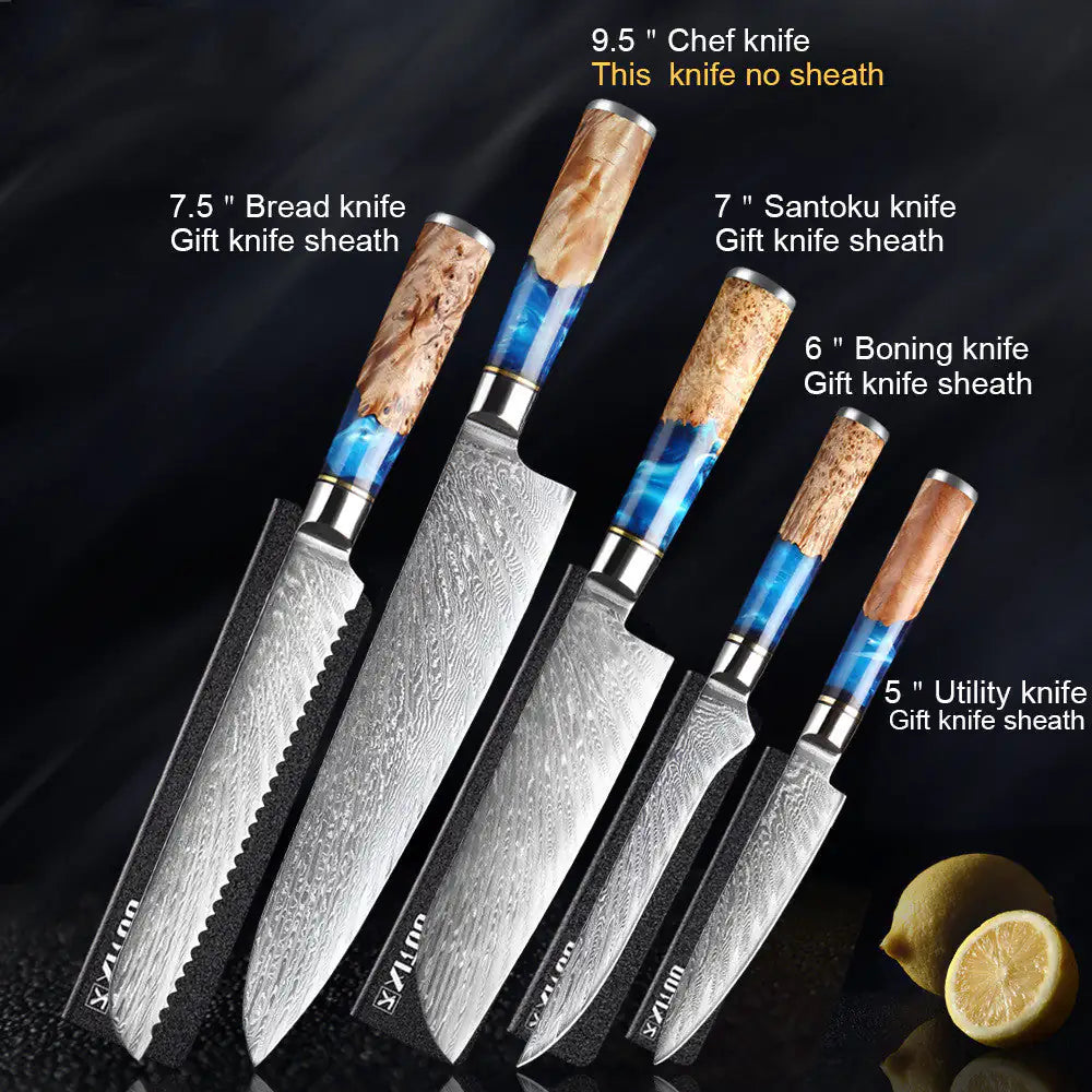 Kitchen Knife Set Chef's Knife Meat Chopping Knife