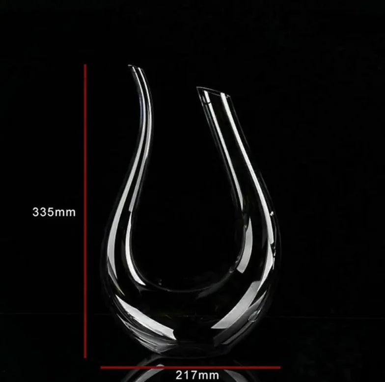 Crystal Swan Wine Decanter